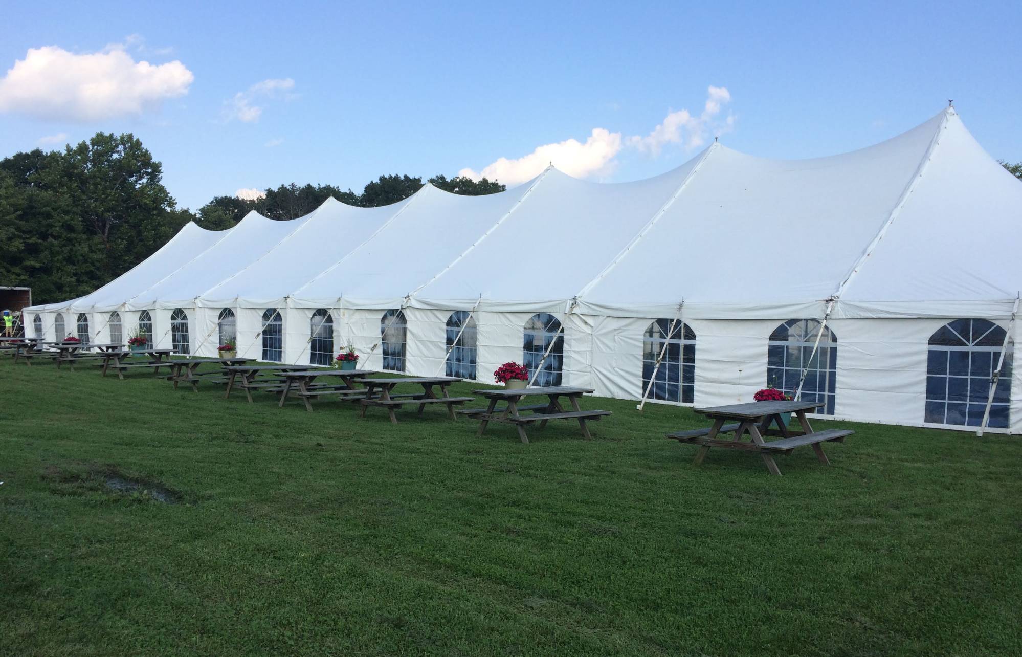 40' Wide Pole Tents